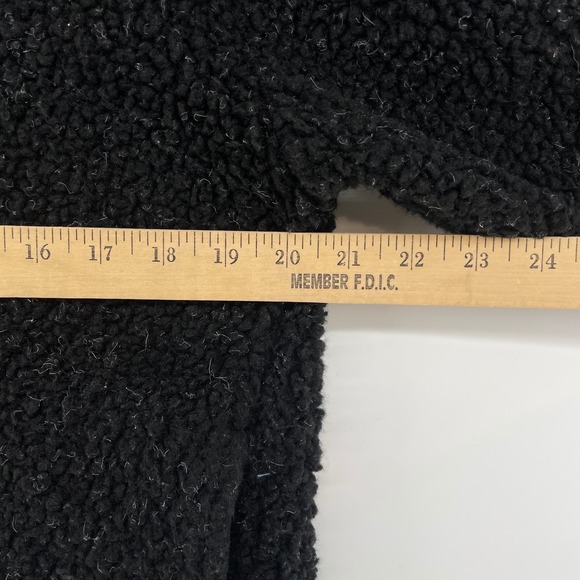 Woolrich Fleece Sweater Women M Gray Chunky Quarter 1/4 Zip Snowflake Pullover - Picture 10 of 15